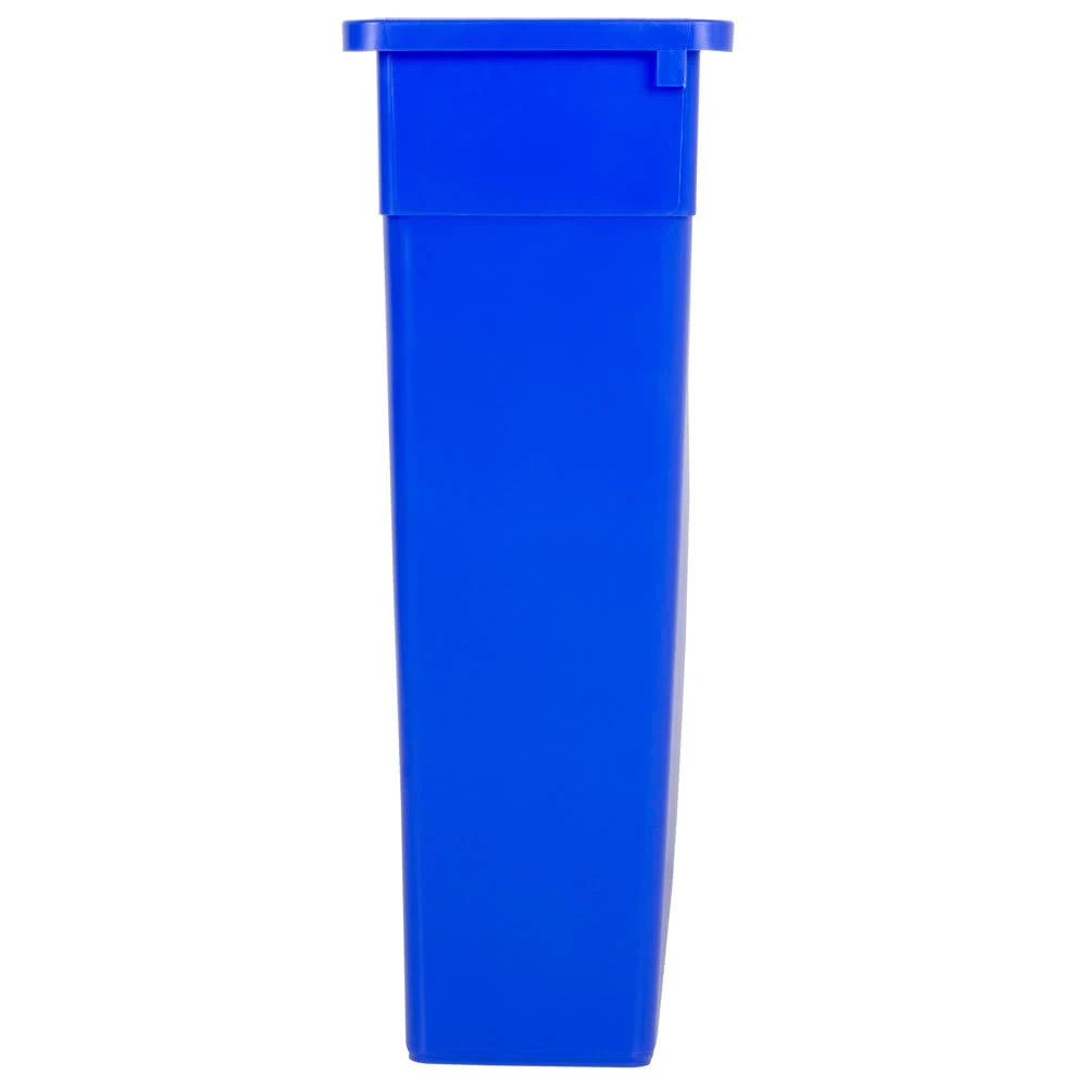 Continental Slim Wall Hugger 90 Litre Bin Blue