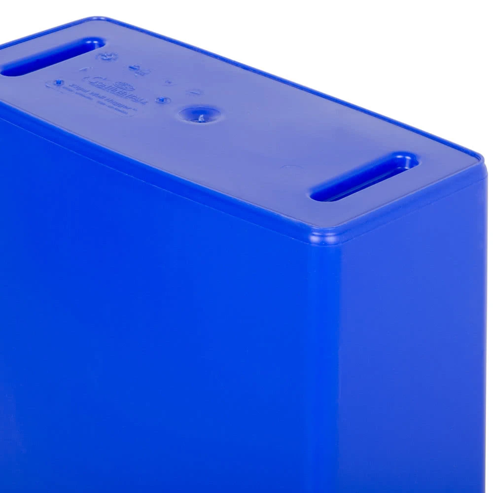 Continental Slim Wall Hugger 90 Litre Bin Blue