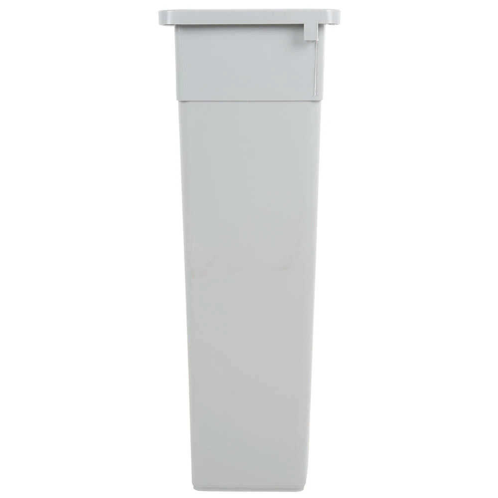 Continental Slim Wall Hugger 90 Litre Bin Grey