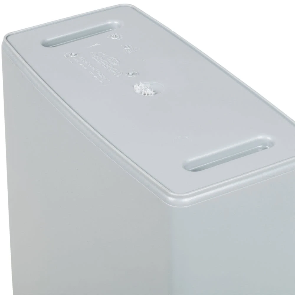 Continental Slim Wall Hugger 90 Litre Bin Grey