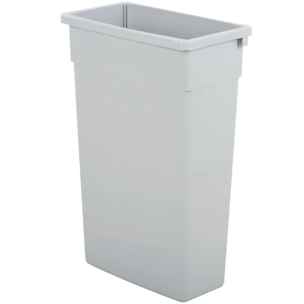 Continental Slim Wall Hugger 90 Litre Bin Grey