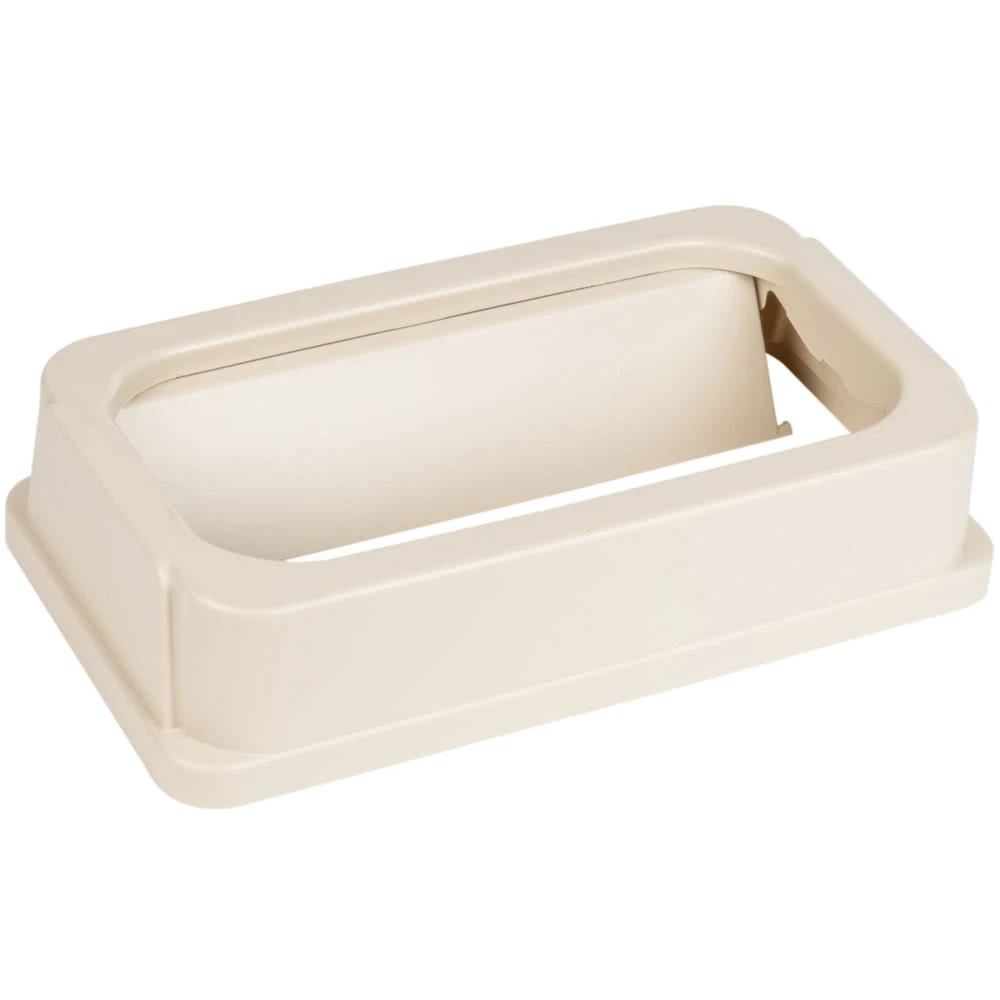 Continental Slim Wall Hugger Swing Lid Beige