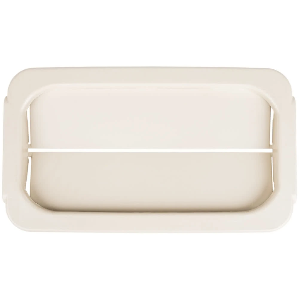 Continental Slim Wall Hugger Swing Lid Beige