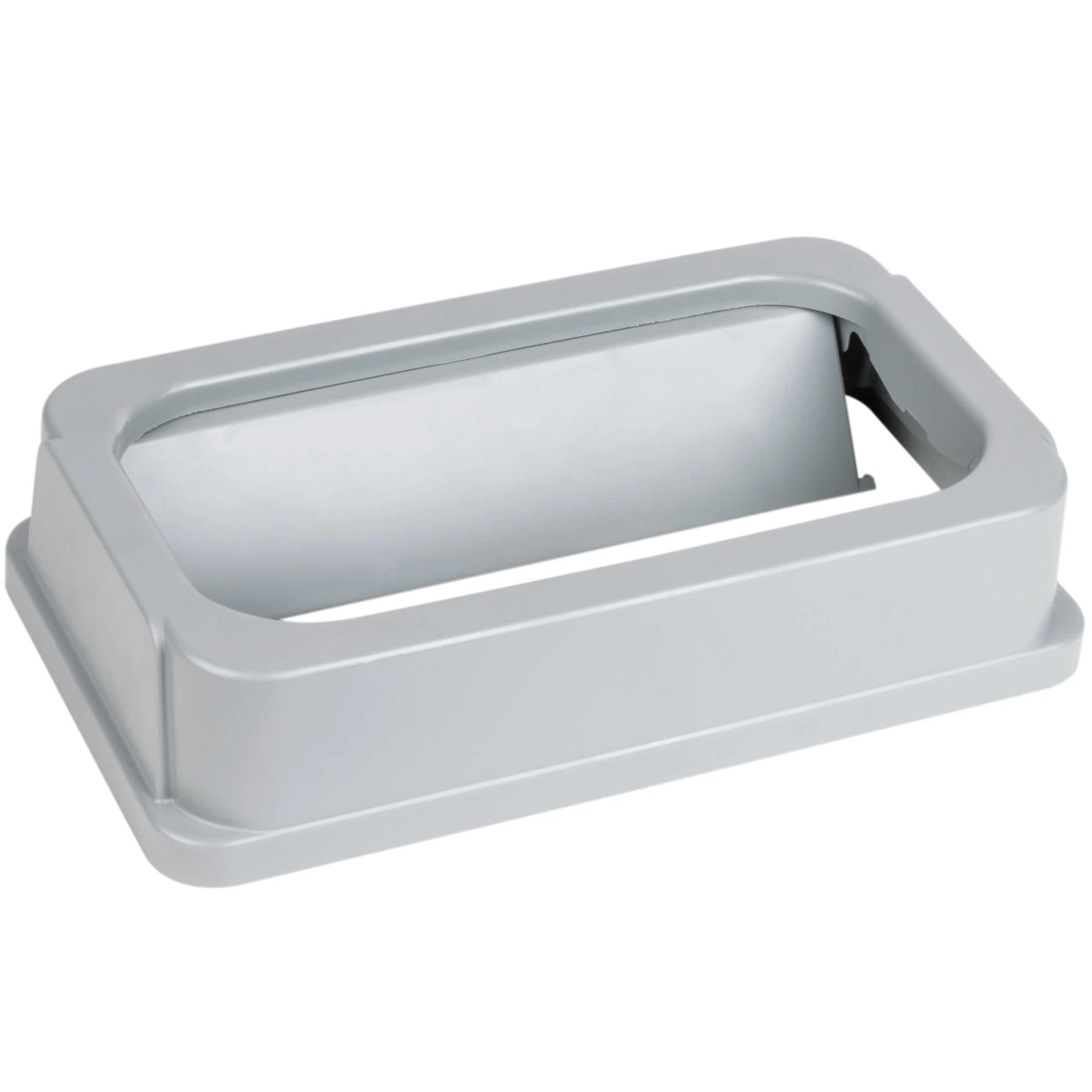 Continental Slim Wall Hugger Swing Lid Grey