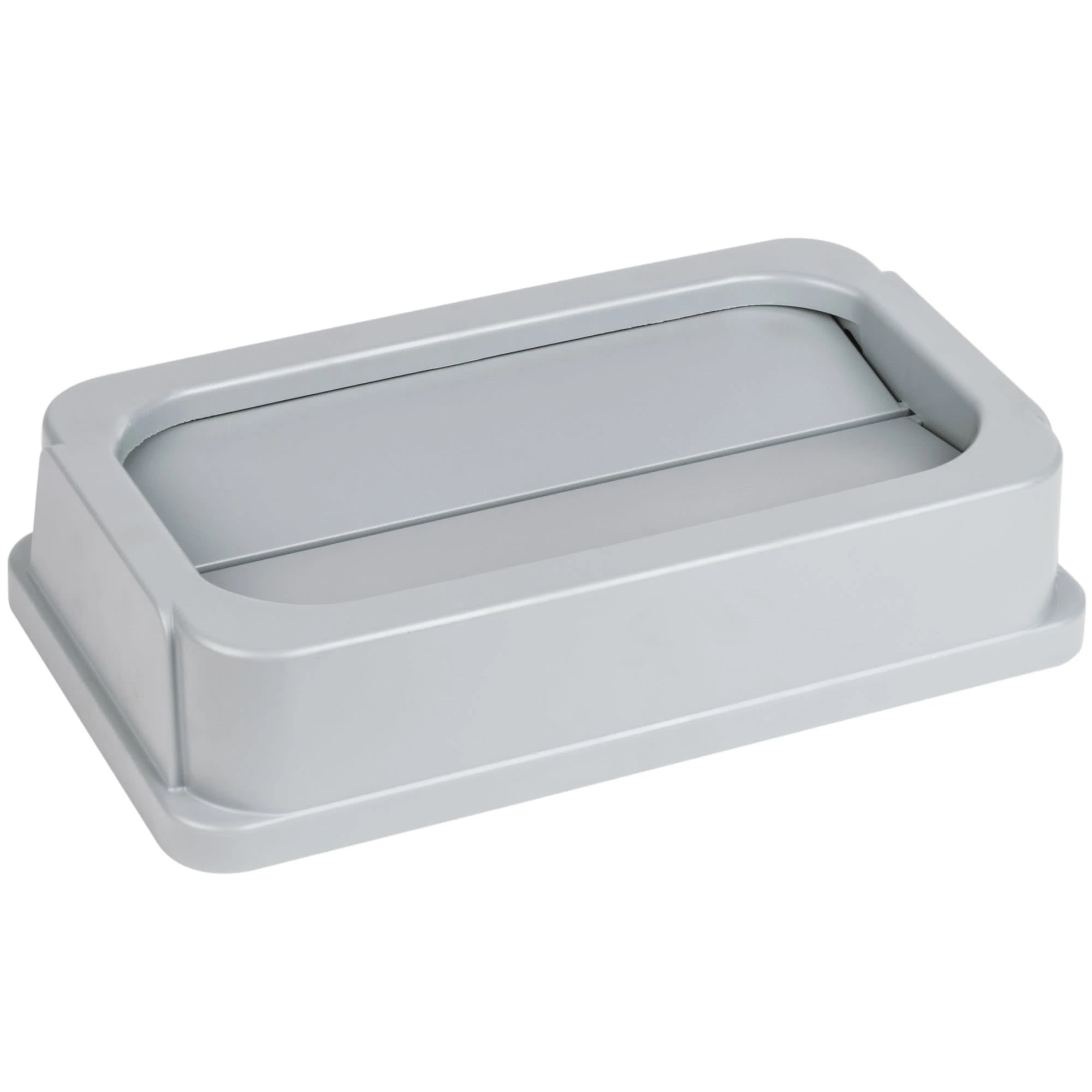 Continental Slim Wall Hugger Swing Lid Grey