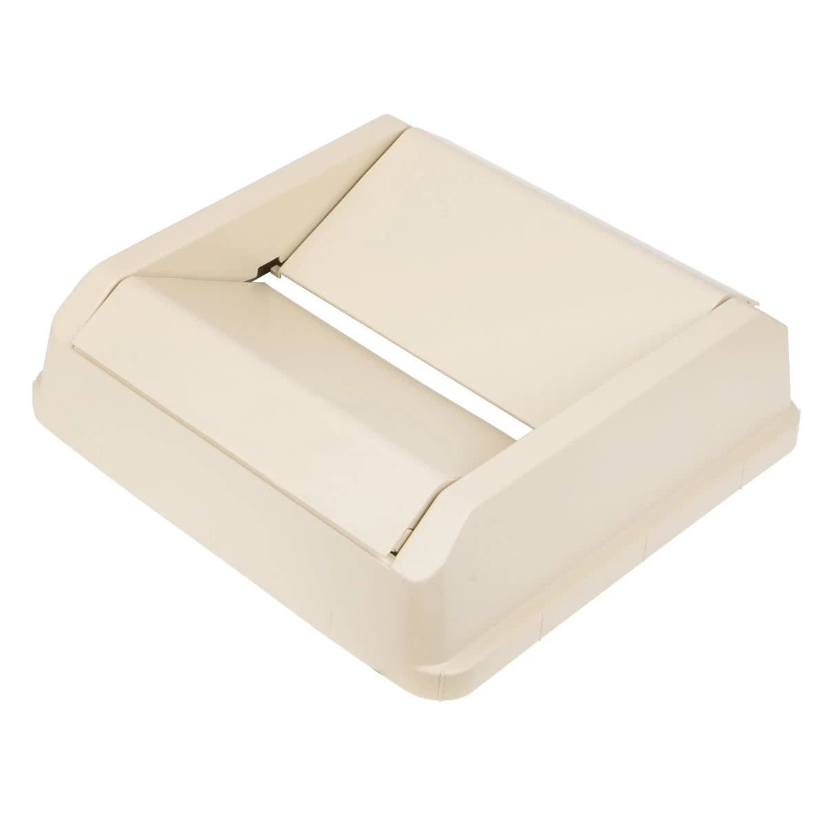 Continental Swingline Square Swing Lid Beige