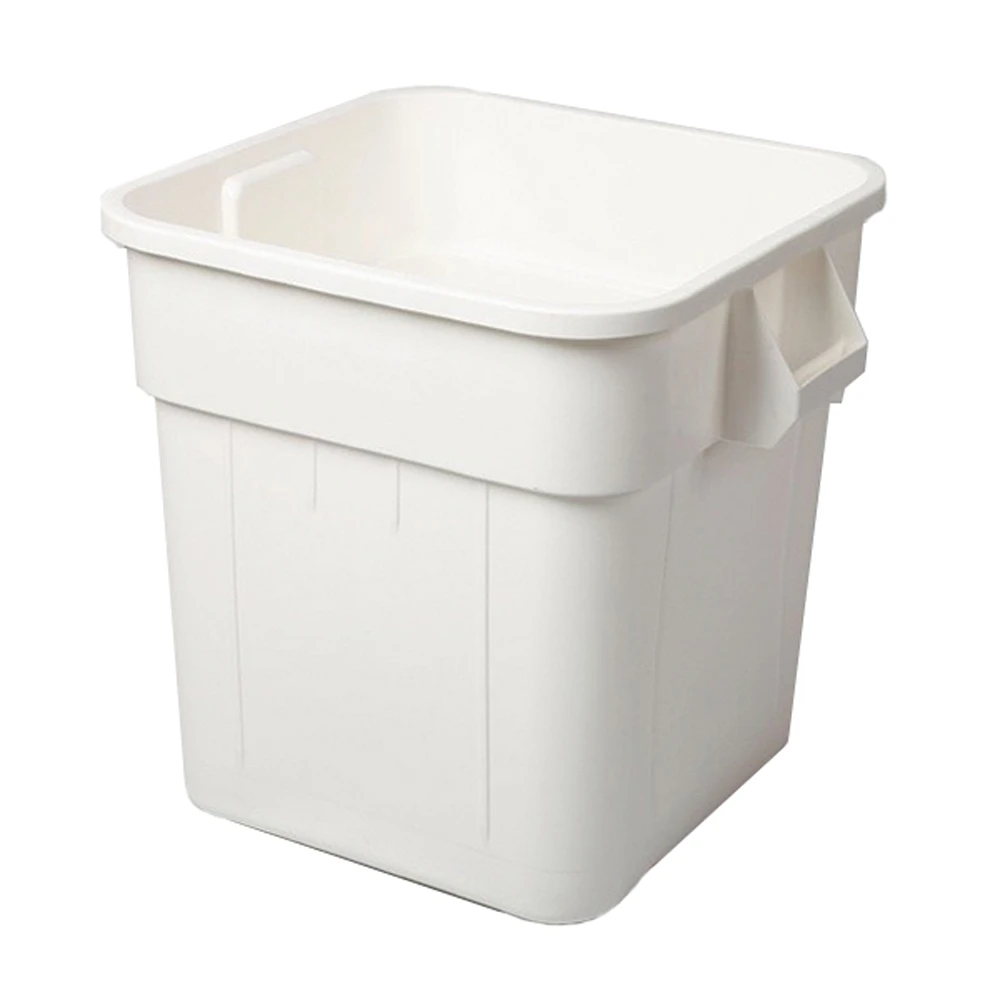  Continental Huskee 120 Litre Square Bin White