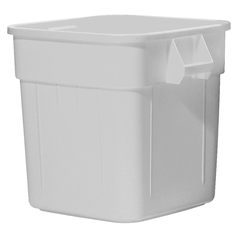 Continental Huskee 120 Litre Square Bin White