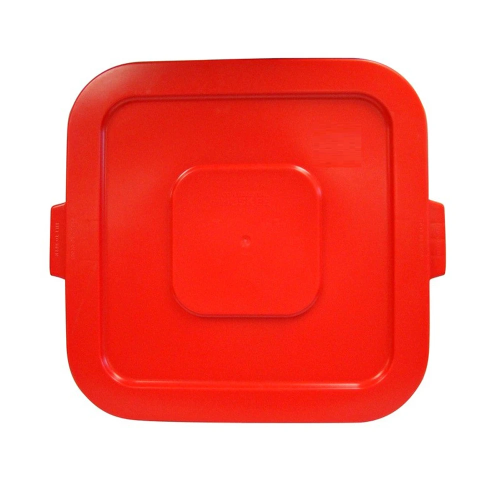  Continental Huskee 120 Litre Square Lid Red