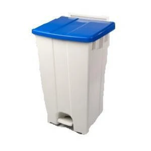 JanSan Polar Mobile Waste Bin 90 litre Blue