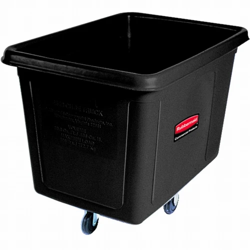  Rubbermaid Cube Truck 600 Litre Black 