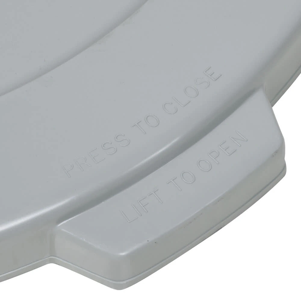 Continental Huskee Round Bin Lid Grey 