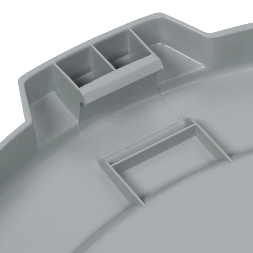 Continental Huskee Round Bin Lid Grey 