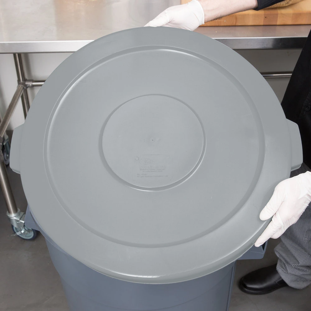 Continental Huskee Round Bin Lid Grey 