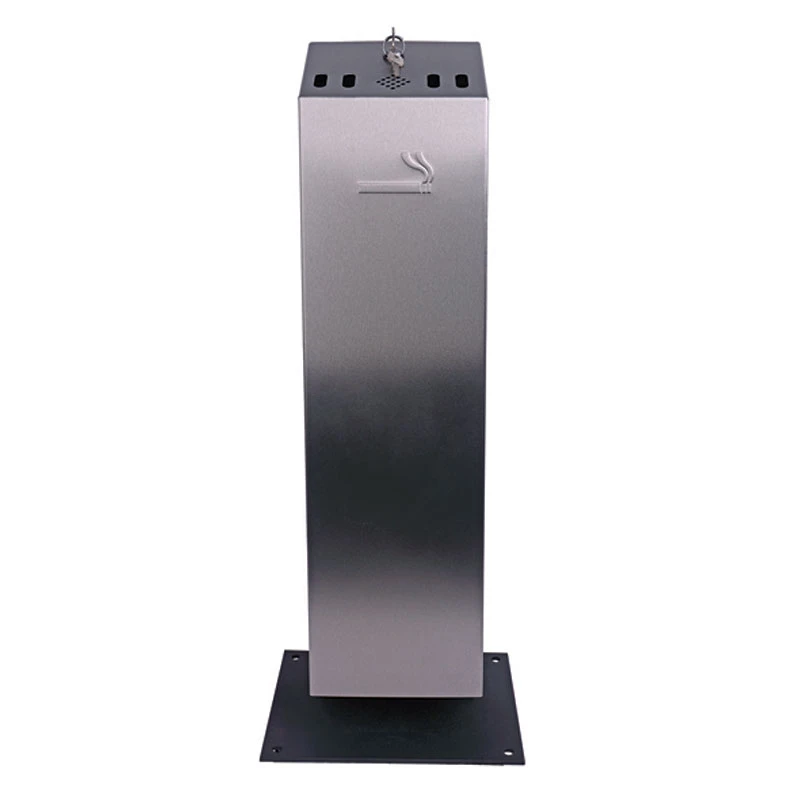 Cigarette Bin Stainless Steel Freestanding