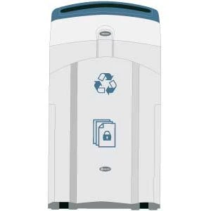 Nexus Confidential Paper Bank Recycling Bin 100 Litre