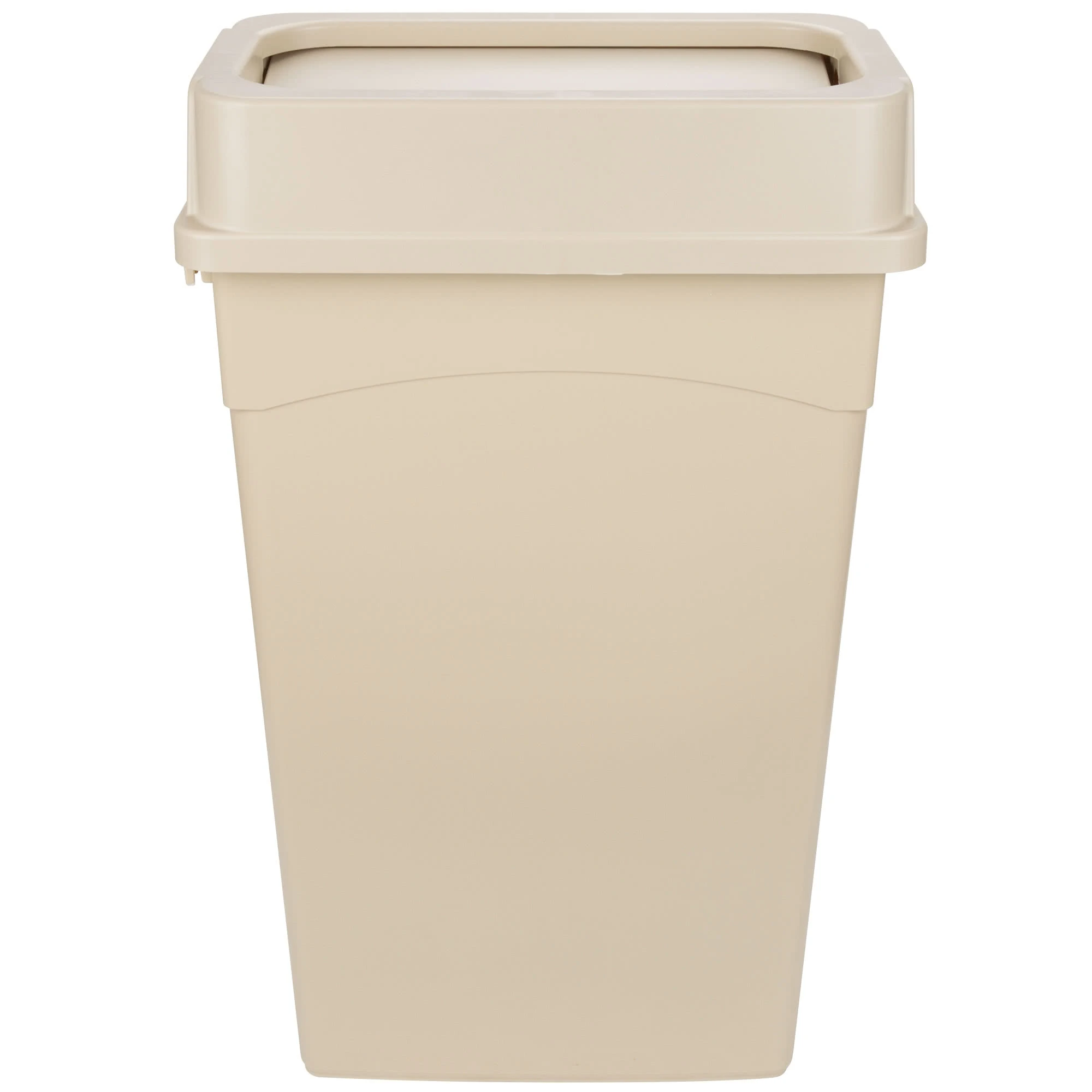 Continental Slim Wall Hugger 90 Litre Bin & Lid Beige