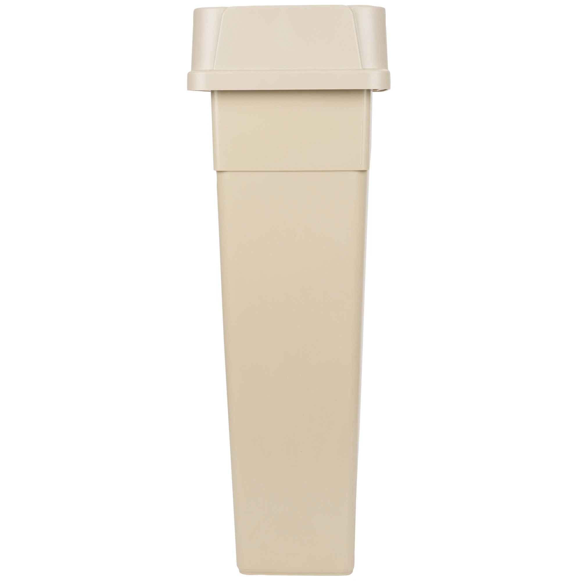 Continental Slim Wall Hugger 90 Litre Bin & Lid Beige