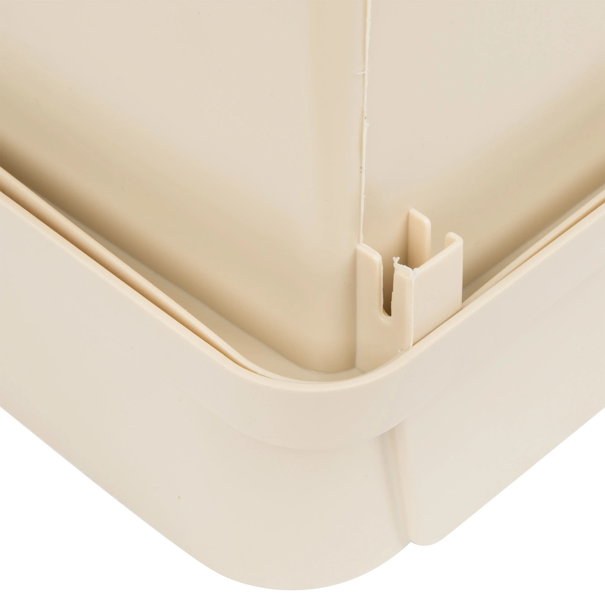 Continental Slim Wall Hugger 90 Litre Bin & Lid Beige