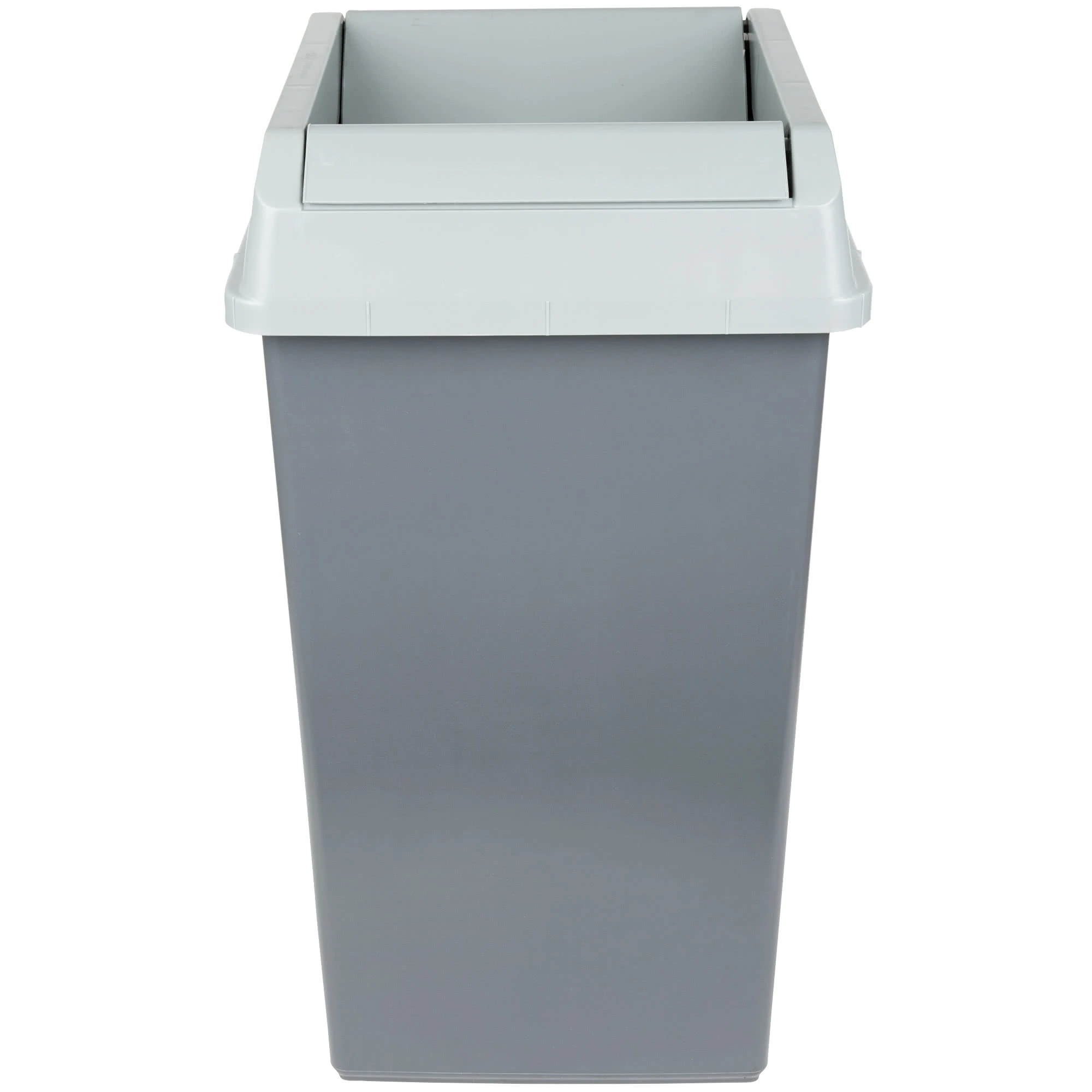 Continental Swingline Square 112 Litre Bin & Lid Grey