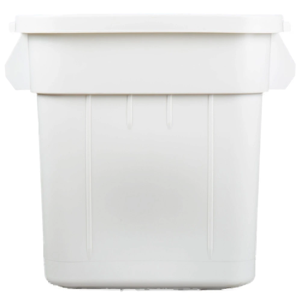 Continental Huskee 120 Litre Square Bin & Lid White