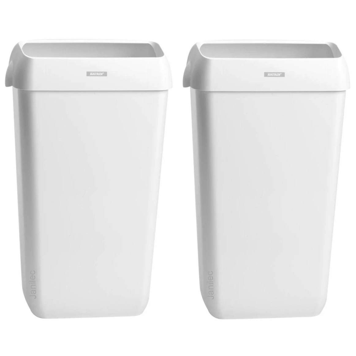 Katrin 91899 Inclusive Waste Bin With Lid 25 Litre White