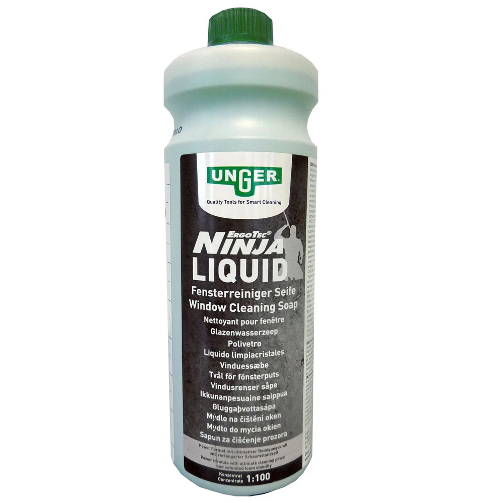 Unger FR10S Ninja Power Window Cleaning Liquid