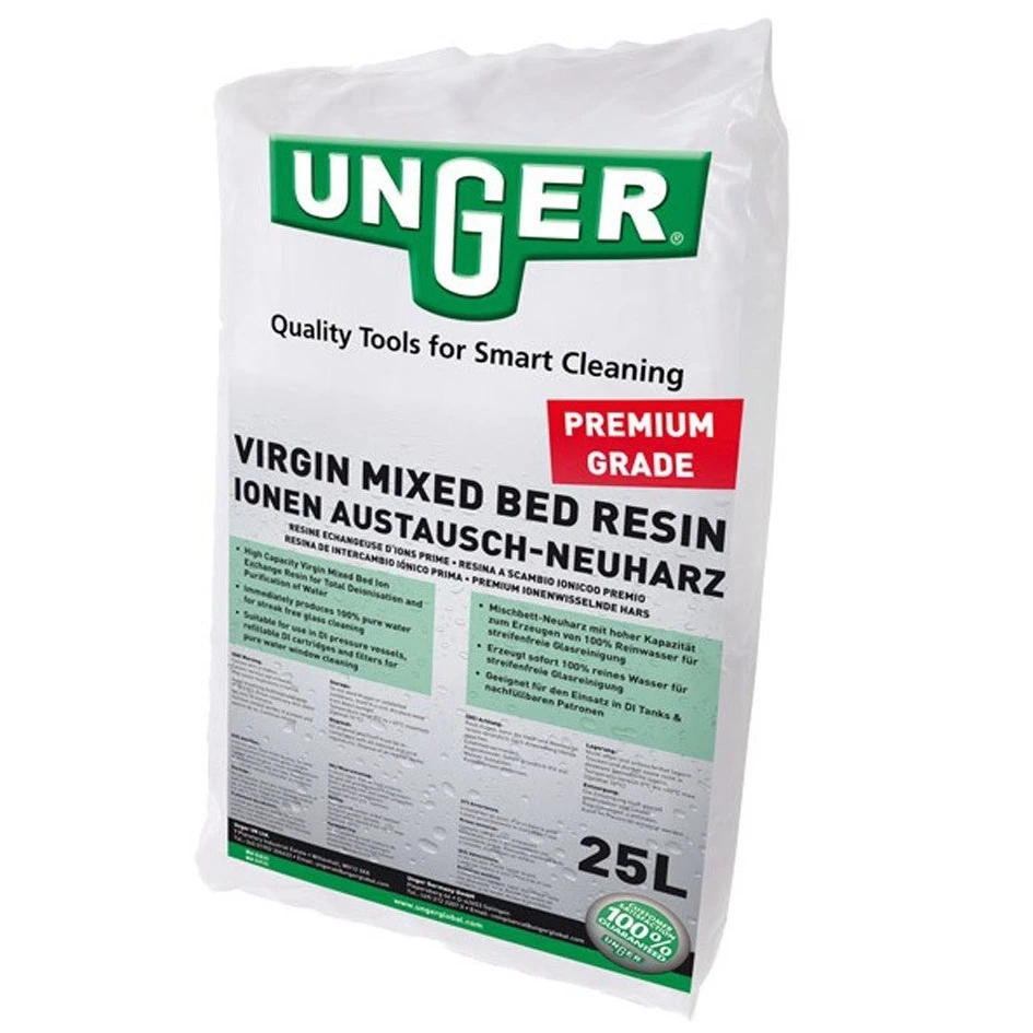 Unger DIB25 Premium Grade Virgin Mixed Bed Resin