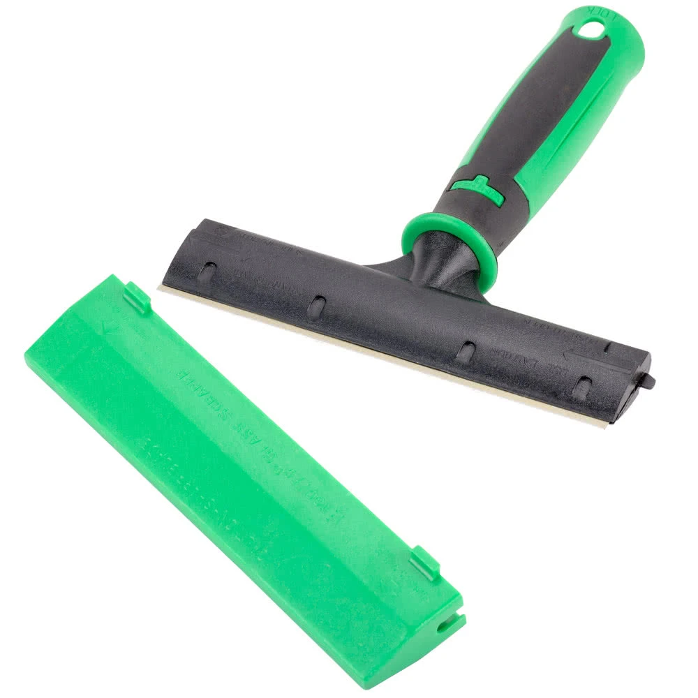 Unger EG100 ErgoTec Glass Scraper with Safety Cap 4"/ 10cm