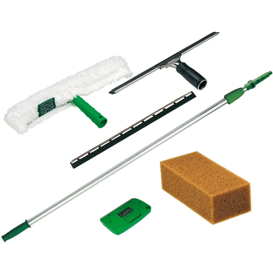  Unger Pro Glass Cleaning Set Kit 