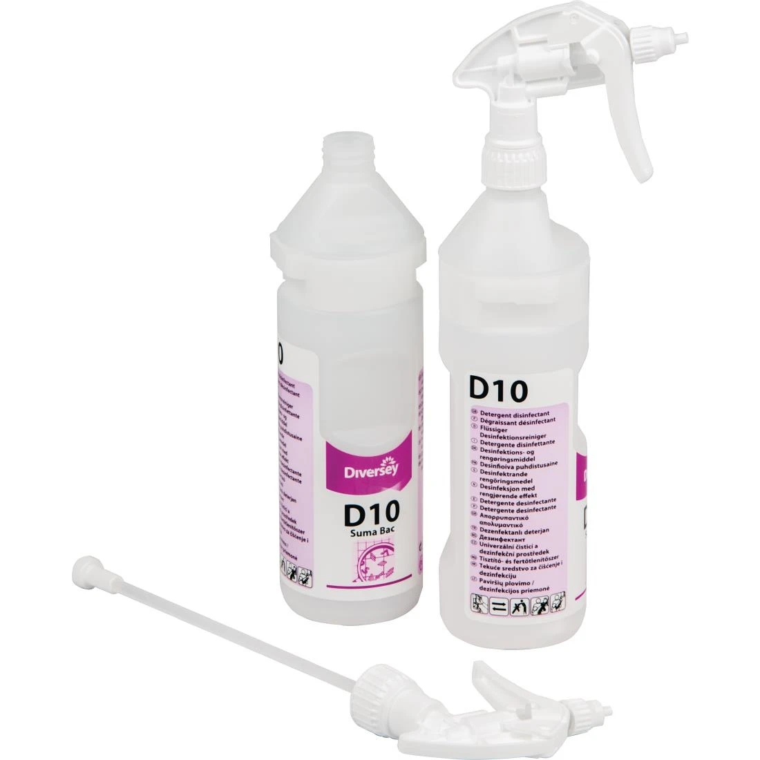  Diversey 1204366 Suma Bac Sanitiser D10 Refill Spray Bottle