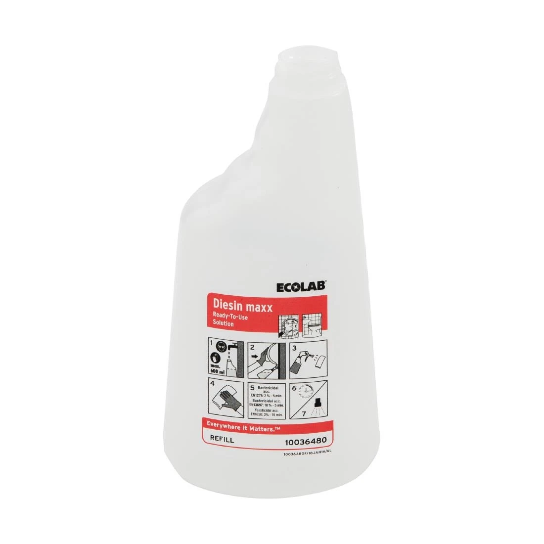 Ecolab Diesin Maxx Spray Bottles 650ml 