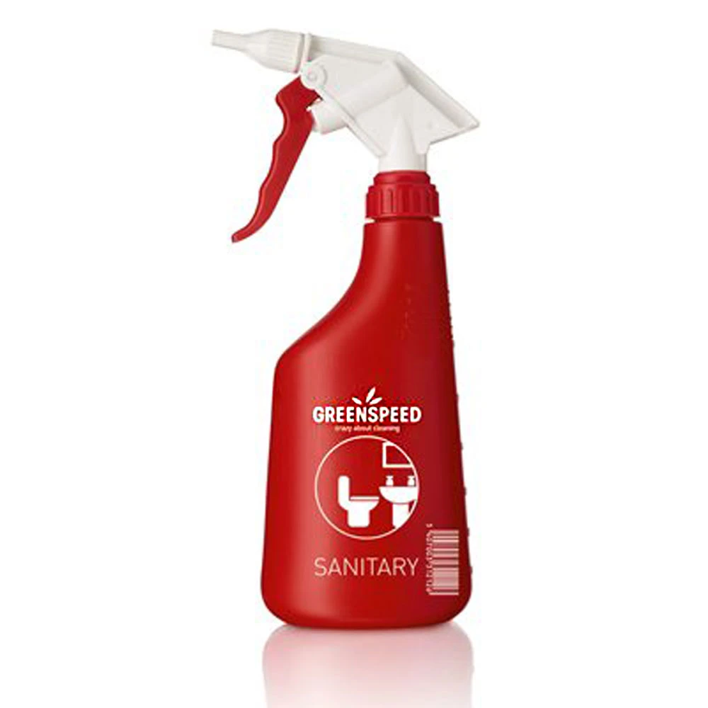 Greenspeed Sanitary Refill Spray Bottle & Trigger Red 650 mL