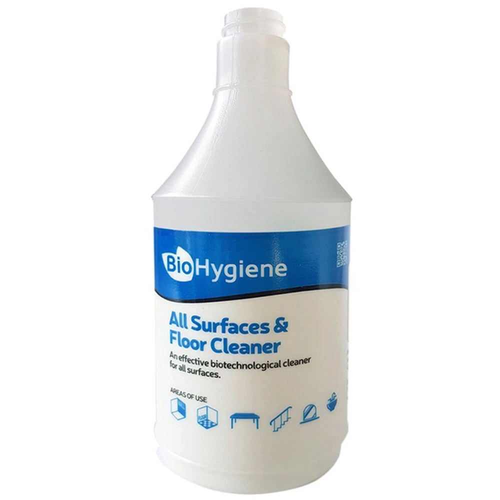 BioHygiene All Surfaces &amp; Floor Cleaner Empty Bottle 750 mL