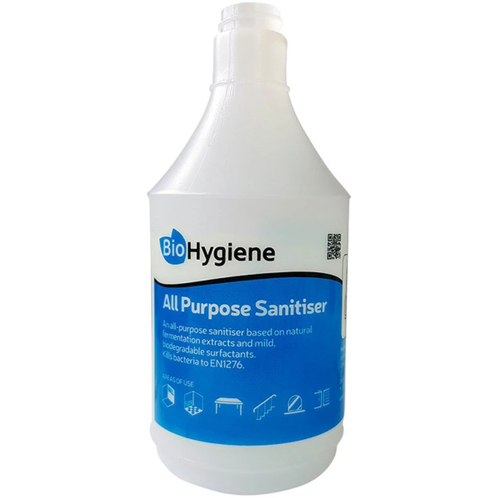 BioHygiene All Purpose Sanitiser Fragranced Empty Bottle 750 mL