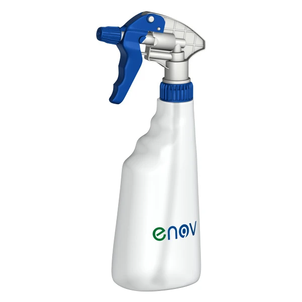 Enov Graduated Bottle 600ml &amp; Trigger Spray Blue