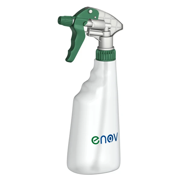 Enov Graduated Bottle 600ml &amp; Trigger Spray Green