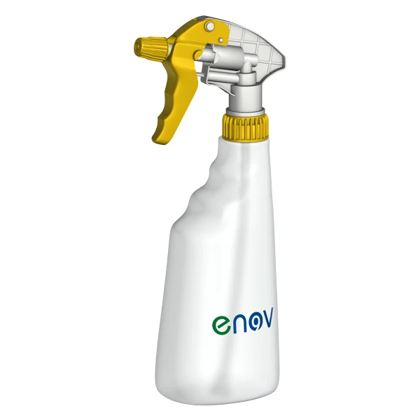  Enov Graduated Bottle 600ml & Trigger Spray Yellow