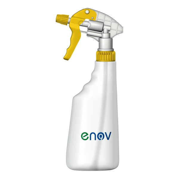 Enov Graduated Bottle 600ml & Trigger Spray Yellow