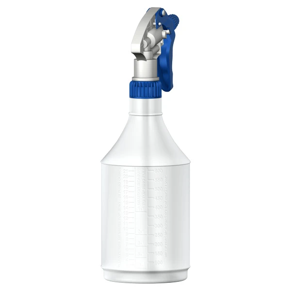 Enov Graduated Bottle 750ml & Trigger Spray Blue