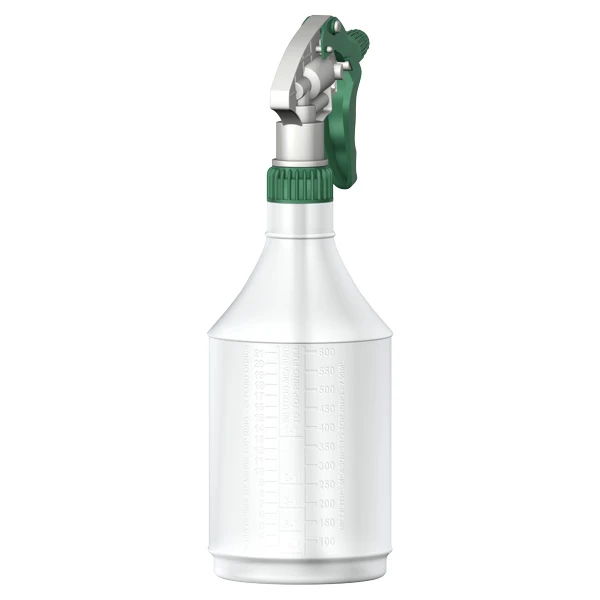 Enov Graduated Bottle 750ml & Trigger Spray Green