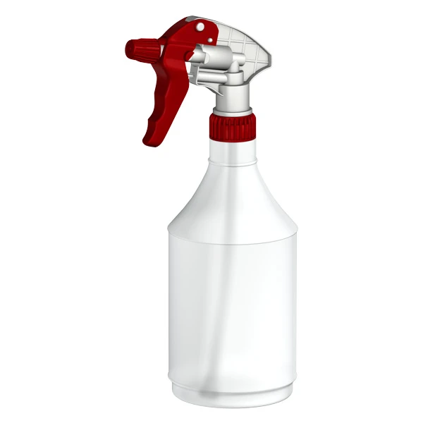 Enov Graduated Bottle 750ml &amp; Trigger Spray Red