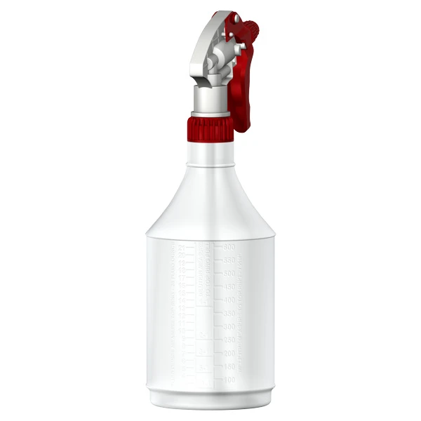 Enov Graduated Bottle 750ml & Trigger Spray Red