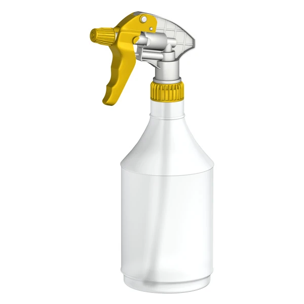 Enov Graduated Bottle 750ml &amp; Trigger Spray Yellow