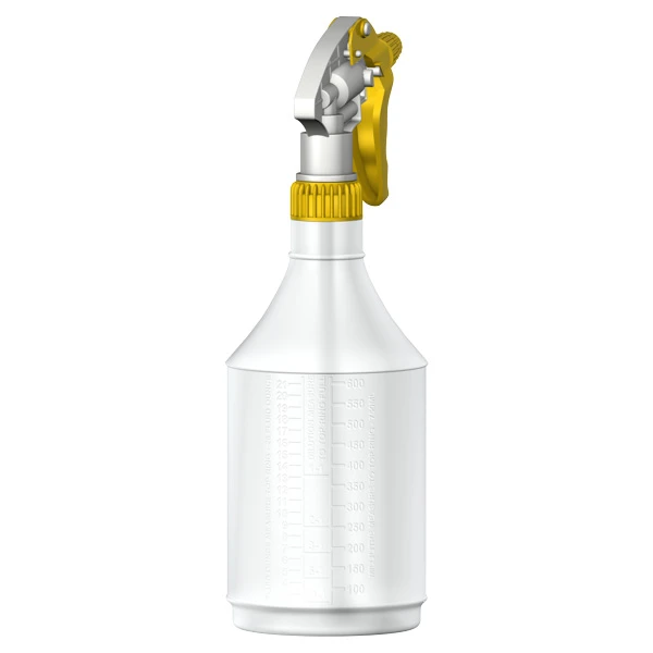 Enov Graduated Bottle 750ml & Trigger Spray Yellow