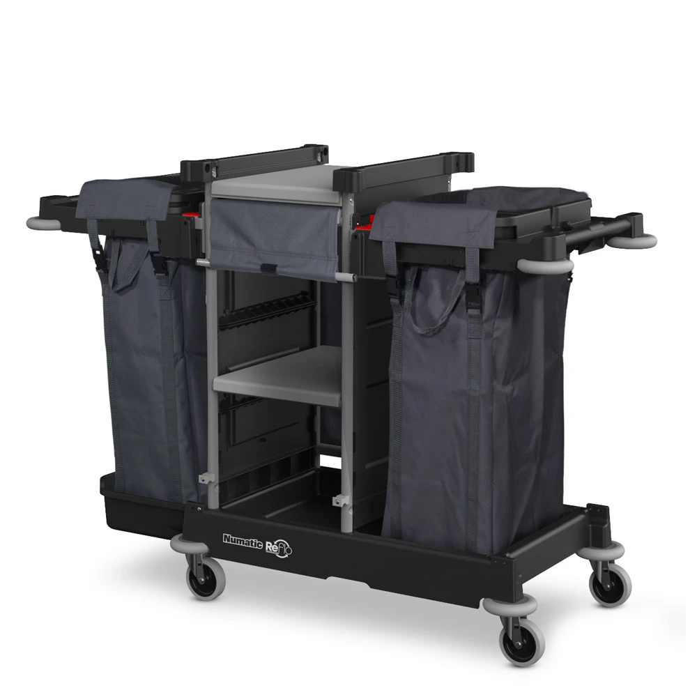  Numatic NuKeeper NKS2LLR Housekeeping Dual Bag Compact Trolley