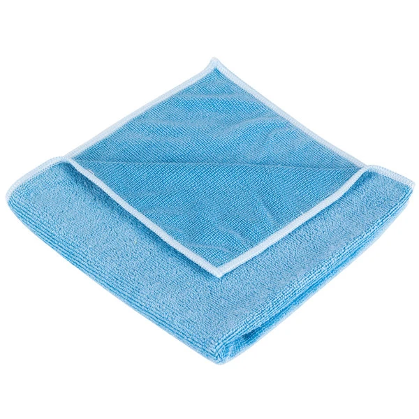 JanSan MicroGlass Microfibre Glass Cloth Lint Free Blue