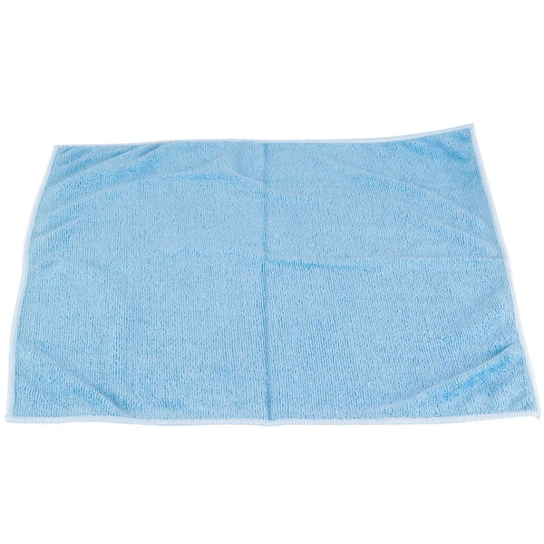 JanSan MicroGlass Microfibre Glass Cloth Lint Free Blue