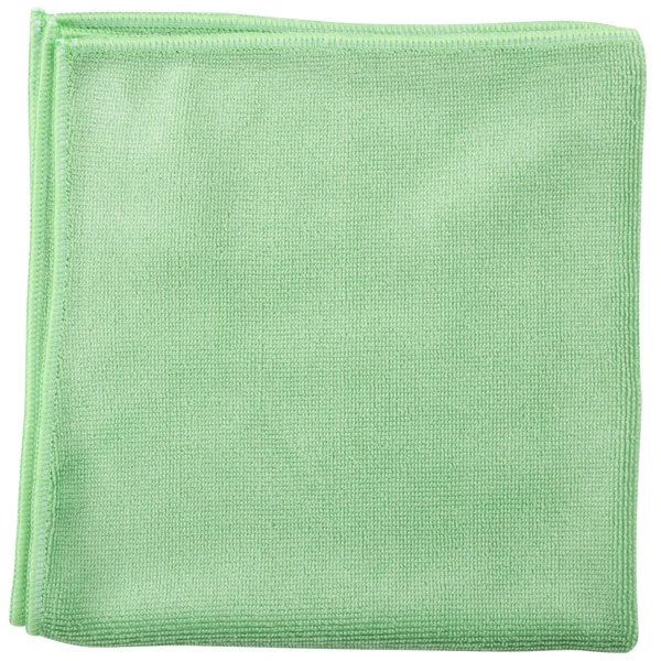 JanSan MicroGlass Microfibre Glass Cloth Lint Free Green