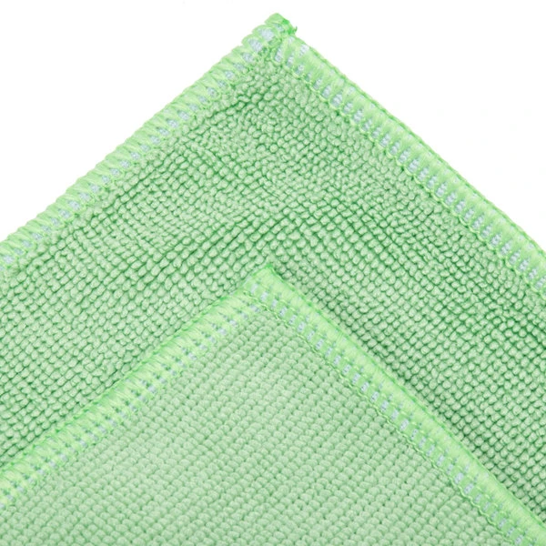 JanSan MicroGlass Microfibre Glass Cloth Lint Free Green